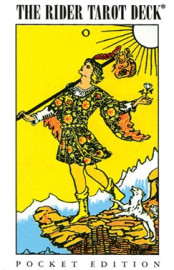 The Rider Tarot Deck - Pocket Edition By Arthur Edward Waite 