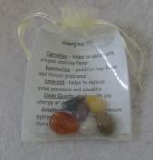 Crystal Healing Tumble Stone Kit - Allergies