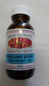 SweetScents Finest Quality English Rose Fragrant Oil 50ml