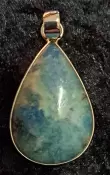 925 Sterling Silver Afghanite Pendant