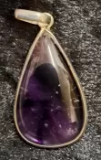 925 Sterling Silver Amethyst Pendant