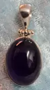 925 Sterling Silver Amethyst Pendant