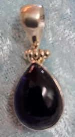 925 Sterling Silver Amethyst Pendant