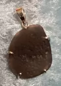 925 Sterling Silver Columbianite Pendant