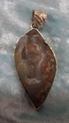 925 Sterling Silver & Conch Pendant
