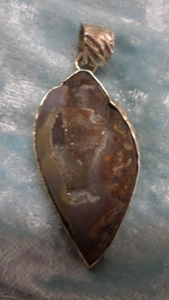 925 Sterling Silver & Conch Pendant
