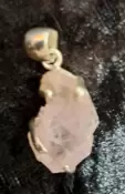 925 Sterling Silver Kunzite Pendant