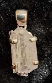 925 Sterling Silver Kunzite Pendant
