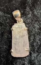 925 Sterling Silver Kunzite Pendant