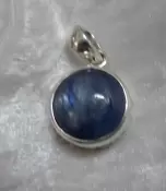 925 Sterling Silver Blue Kyanite Pendant