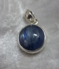 925 Sterling Silver Blue Kyanite Pendant