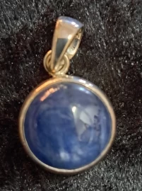 925 Sterling Silver Blue Kyanite Pendant