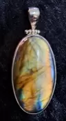 925 Sterling Silver Labradorite Pendant