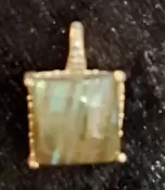 925 Sterling Silver Labradorite Pendant