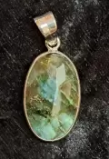 925 Sterling Silver Labradorite Pendant