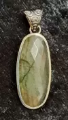 925 Sterling Silver Labradorite Pendant