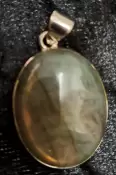 925 Sterling Silver Labradorite Pendant