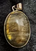 925 Sterling Silver Labradorite Pendant