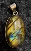 925 Sterling Silver Labradorite Pendant
