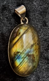 925 Sterling Silver Labradorite Pendant
