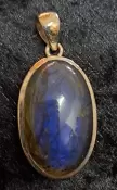 925 Sterling Silver Labradorite Pendant