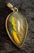 925 Sterling Silver Labradorite Pendant