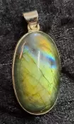 925 Sterling Silver Labradorite Pendant