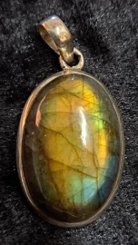 925 Sterling Silver Labradorite Pendant