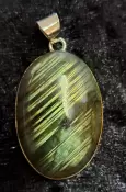 925 Sterling Silver Labradorite Pendant