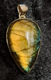 925 Sterling Silver Labradorite Pendant