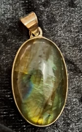 925 Sterling Silver Labradorite Pendant