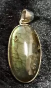 925 Sterling Silver Labradorite Pendant