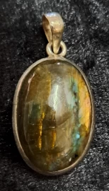 925 Sterling Silver Labradorite Pendant