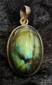 925 Sterling Silver Labradorite Pendant