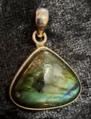 925 Sterling Silver Labradorite Pendant