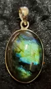 925 Sterling Silver Labradorite Pendant