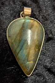 925 Sterling Silver Labradorite Pendant