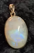 925 Sterling Silver Moonstone Pendant