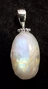 925 Sterling Silver Moonstone Pendant
