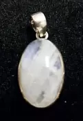 925 Sterling Silver Moonstone Pendant