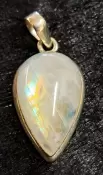 925 Sterling Silver Moonstone Pendant