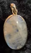 925 Sterling Silver Moonstone Pendant