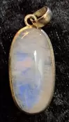 925 Sterling Silver Moonstone Pendant