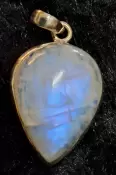 925 Sterling Silver Moonstone Pendant