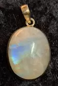 925 Sterling Silver Moonstone Pendant