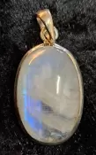 925 Sterling Silver Moonstone Pendant
