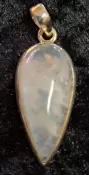 925 Sterling Silver Moonstone Pendant