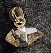925 Sterling Silver Herkimer Diamond Pendant
