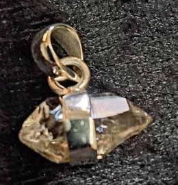 925 Sterling Silver Herkimer Diamond Pendant