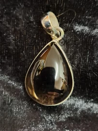 925 Sterling Silver Smoky Quartz Pendant